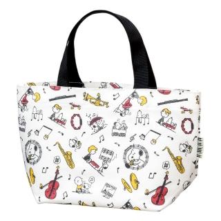 【Skater】SNOOPY 史努比 帆布手提袋 便當袋 樂器(餐具雜貨)