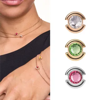 【Daniel Wellington】Charms 誕生石系列 香檳金/玫瑰金(多款多色選擇)
