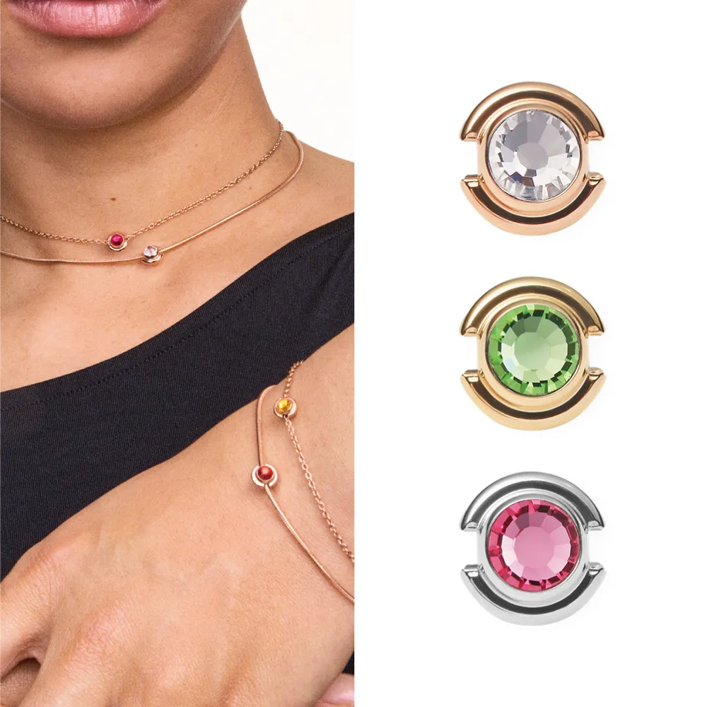 【Daniel Wellington】Charms 誕生石系列 香檳金/玫瑰金(多款多色選擇)