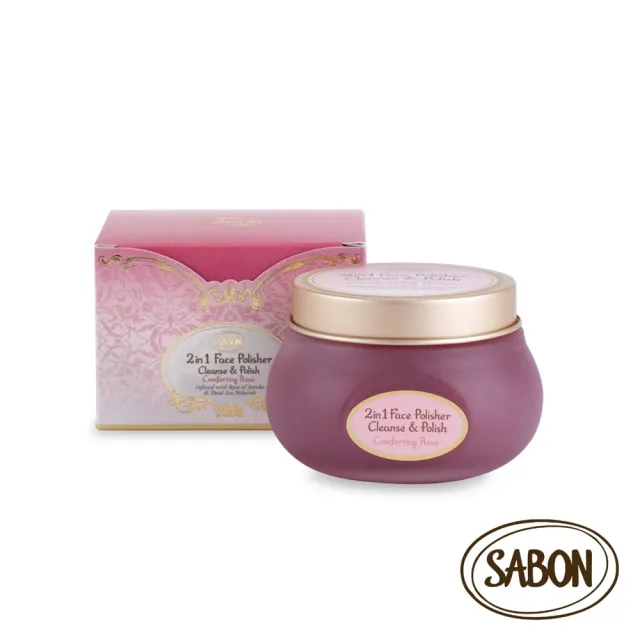 【SABON】官方直營 珍萃玫瑰 二合一臉部純淨磨砂膏125ml