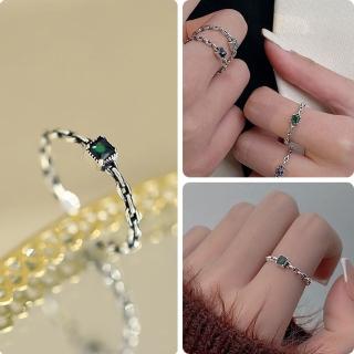 【LEEHER】618 戒指女生/925純銀戒指/可調式戒指/戒指/女生戒指/戒指女生韓版/女友生日禮物/婚禮小