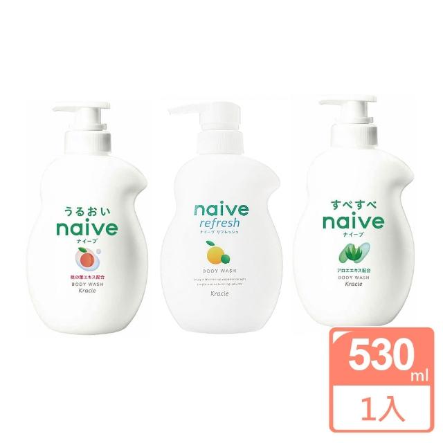 【Kracie 葵緹亞】日本 Naive 保濕溫和沐浴乳 530ml(平輸商品)