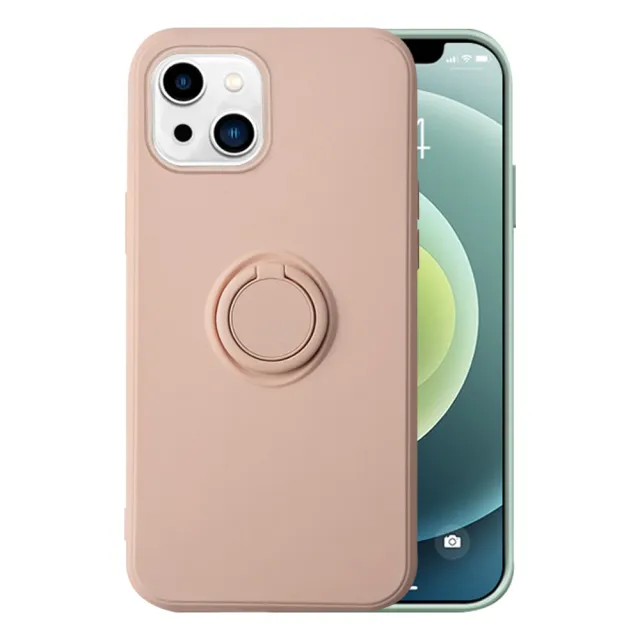 IPhone 14 手機殼 6.1吋 防摔加厚第二代磁吸指環支架手機保護殼保護套(IPhone 14 手機殼 保護套)