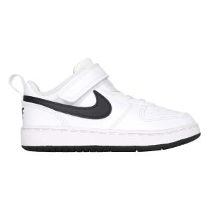 【NIKE 耐吉】14-16CM COURT BOROUGH LOW RECRAFT-TD 男女小童運動鞋 白(DV5458-104)