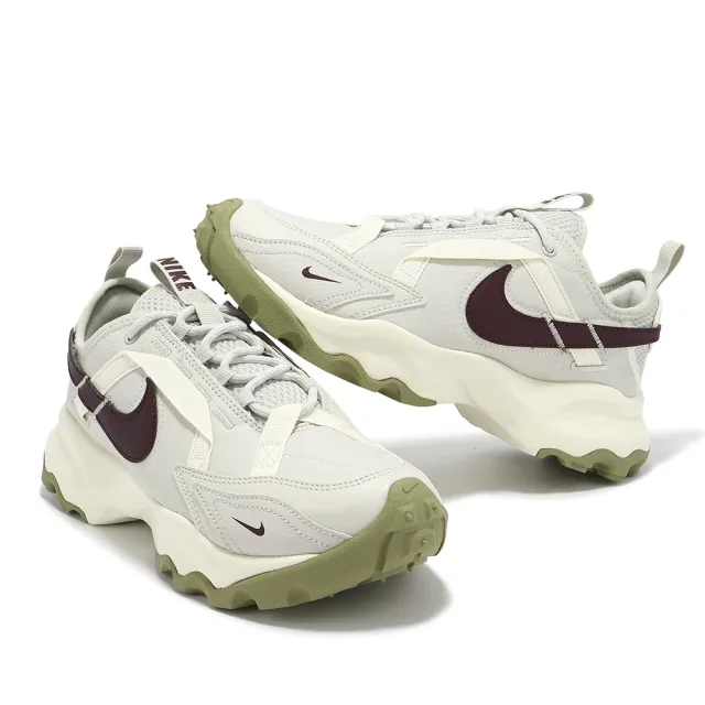 【NIKE 耐吉】休閒鞋 Wmns TC 7900 女鞋 老爹鞋 厚底 增高 米白 酒紅(DD9682-003)