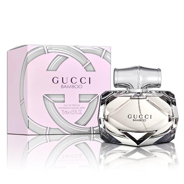 【GUCCI 古馳】BAMBOO 竹棻女性淡香精 75ML(專櫃公司貨)