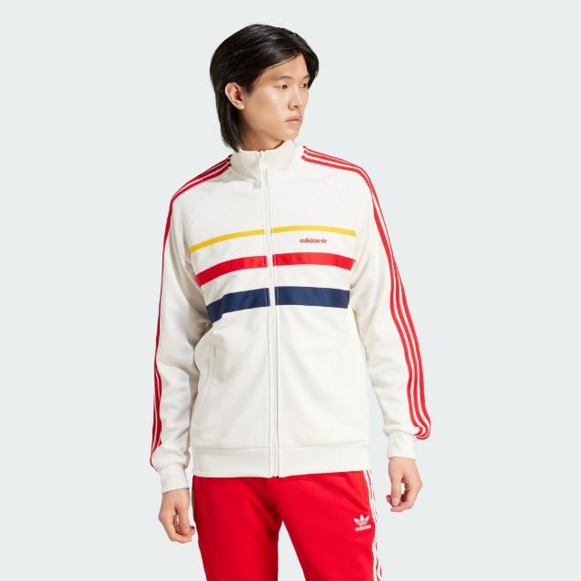 【adidas 愛迪達】THE FIRST 運動外套 男 - Originals IW3233