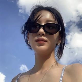 【SeasonsBikini】復古貓眼方圓臉必備墨鏡 -423(復古方圓臉墨鏡小臉墨鏡)