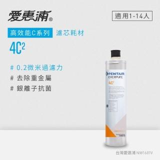 【EVERPURE 愛惠浦】4C2活性碳濾芯(DIY更換)