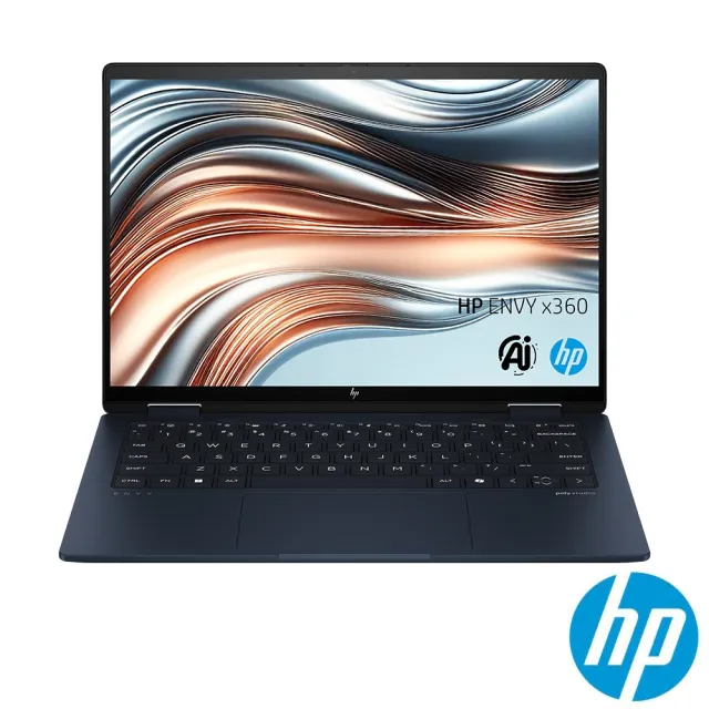 【HP 惠普】送超值Office2021★14吋Ultra 7-155U 翻轉觸控EVO AI筆電(14-fc0070TU/16G/1TB SSD/W11)