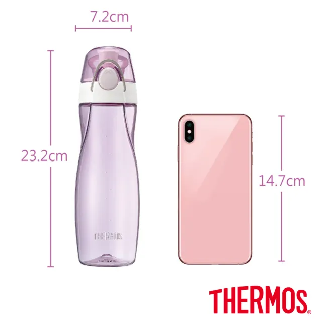 【THERMOS膳魔師】彈蓋隨手瓶500ml(TCSA-500)