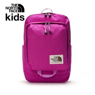 【The North Face 官方旗艦】北面兒童粉色舒適背負大容量後揹包｜8B230OX(書包)