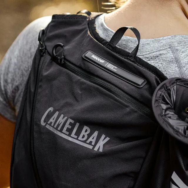 【CAMELBAK】Apex Pro12 專業越野水袋背心附0.5L軟水瓶2個-黑 XS(單車/登山露營/越野跑/跑步/旅行)