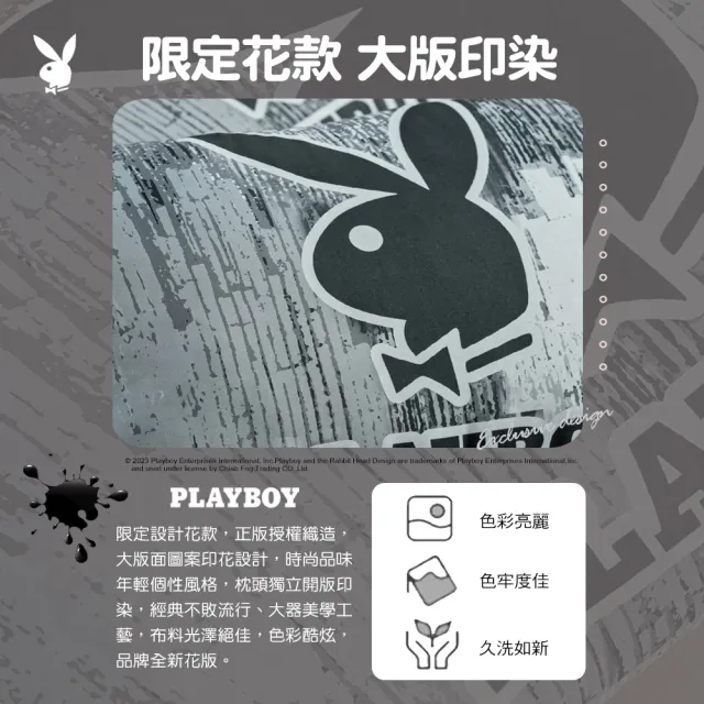 【PLAYBOY】石墨烯遠紅外線能量獨立筒枕2入(正版授權/獨立筒彈簧/Q彈支撐/透氣好眠)