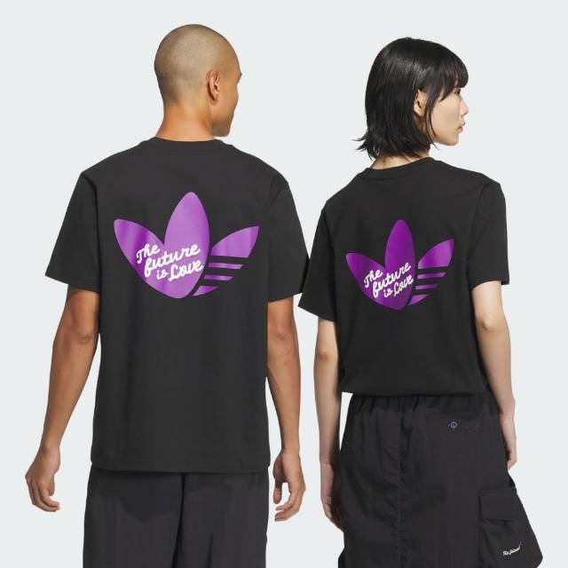 【adidas 愛迪達】V-DAY 短袖上衣 男/女 - Originals JM7291