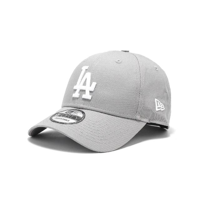 NEW ERA 棒球帽 Essential MLB 灰白 940帽型 可調帽圍 洛杉磯道奇 LAD 老帽 帽子(NE70609995)