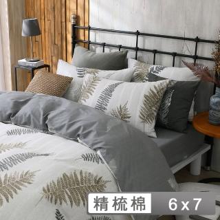 【HongYew 鴻宇】100%精梳棉 薄被套-葉夜(雙人)