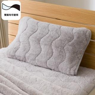 【NITORI 宜得利家居】枕頭保潔墊 FUR TOUCH GY A2419(枕頭保潔墊 枕頭 保潔墊 FUR TOUCH)