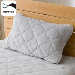 【NITORI 宜得利家居】枕頭保潔墊 MOIST&SOFT GY A2420(枕頭保潔墊 枕頭 保潔墊 MOIST SOFT)