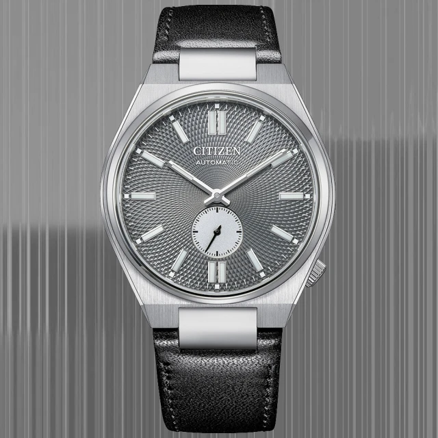 CITIZEN 星辰 Mechanical系列 TSUYOSA 小秒針機械腕錶 父親節 七夕 情人節 禮物(NK5010-01H)