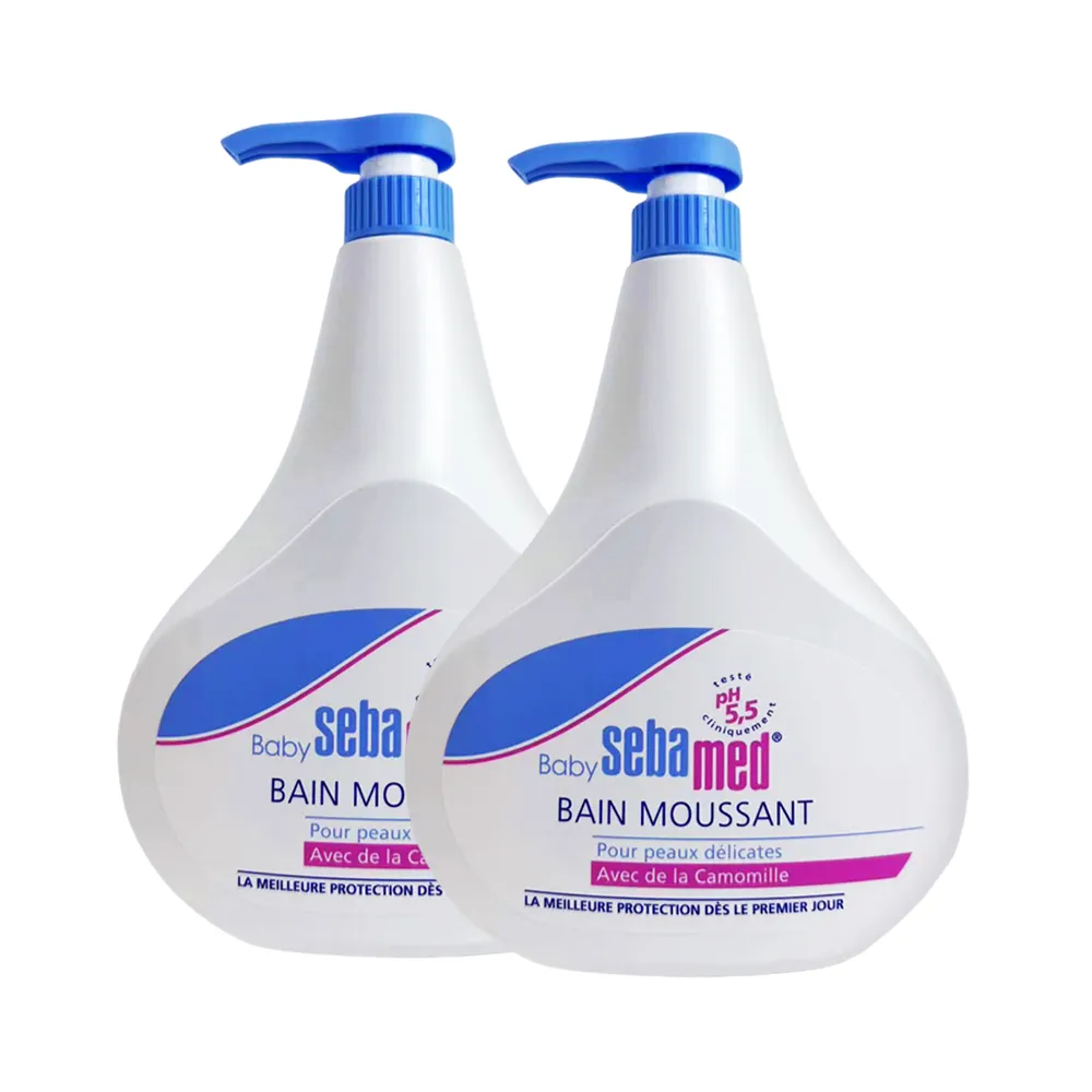 【SEBAMED】嬰兒泡泡浴露1000ml*2 (法國環保無盒版/平行輸入)