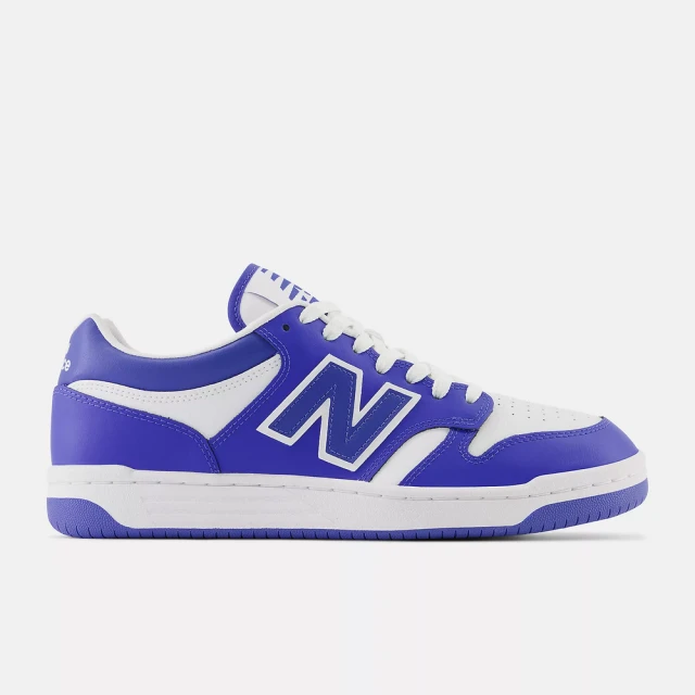 NEW BALANCE NB 480 復古運動鞋 休閒鞋 男鞋 女鞋 藍白色(BB480LWH-D)