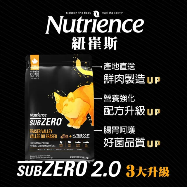 【Nutrience 紐崔斯】黑鑽頂極無穀貓+凍乾系列 1.8kg(貓飼料/加拿大飼料/添加益生菌/WDJ)