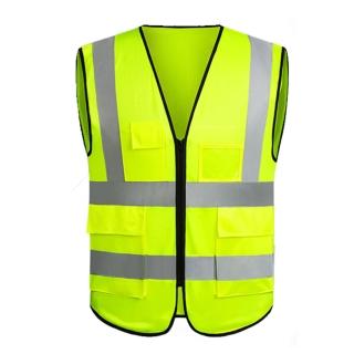 【塔克百貨】反光衣 反光背心 多口袋背心 登山背心 警用背心 安全背心 救護 導護 指揮交通 警消