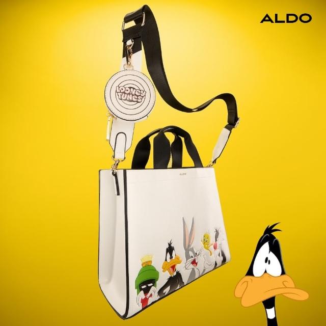 【ALDO】LOONEYTUNESTOTE-樂一通聯名款手提托特包(白色)