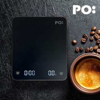 【PO:Selected】丹麥咖啡電子秤(黑)