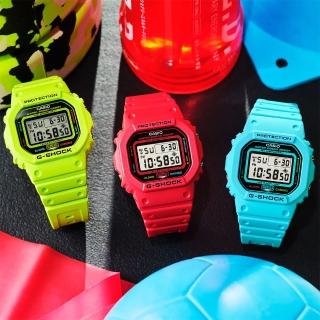 【CASIO 卡西歐】G-SHOCK 致敬運動員 方型手錶 電子錶 送禮 禮物 推薦(多款任選一款)