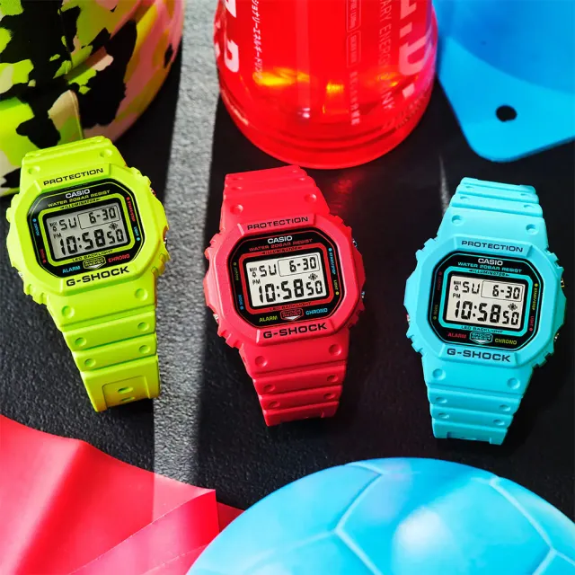 【CASIO 卡西歐】G-SHOCK 致敬運動員 方型手錶 電子錶 送禮 禮物 推薦(多款任選一款)
