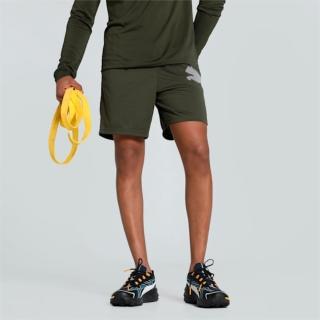 【PUMA】短褲 男款 運動褲 歐規 TAD 綠 52386580