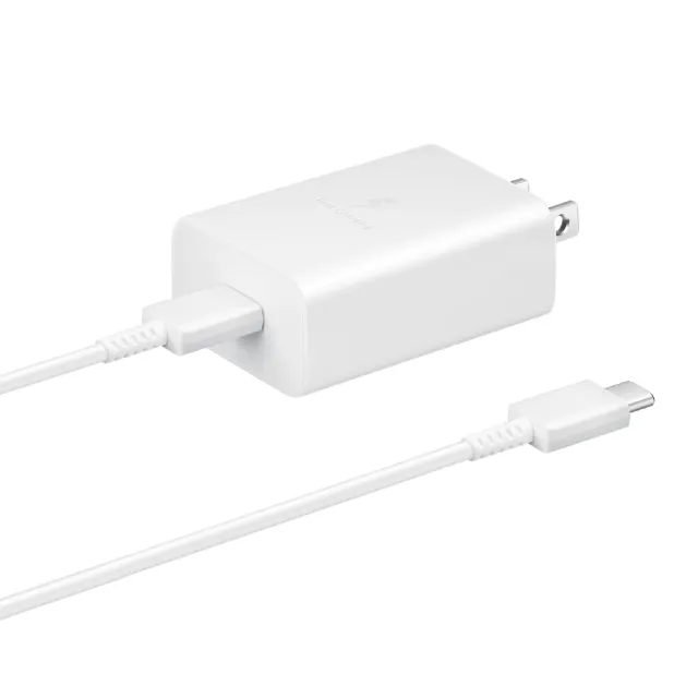 【Samsung 三星】原廠 15W快充旅充組1m - 盒裝(含充電器T1510+3A 雙Type C線DA705)
