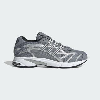 【adidas 愛迪達】休閒鞋 男鞋 女鞋 運動鞋 老爹鞋 三葉草 TEMPER RUN 2 灰 IH0403