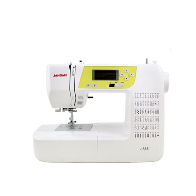 【JANOME 車樂美】電腦型全迴轉縫紉機J-885