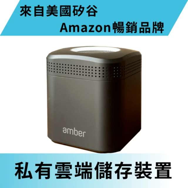 【Amber】雲端儲存裝置(內建硬碟 2TB x 2 +AC2600 Wi-Fi寬頻路由器分享器)