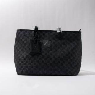 【NIKE 耐吉】Jordan Monogram L 黑色 喬丹 手提包 單肩包 旅行袋 JD2433058AD-001