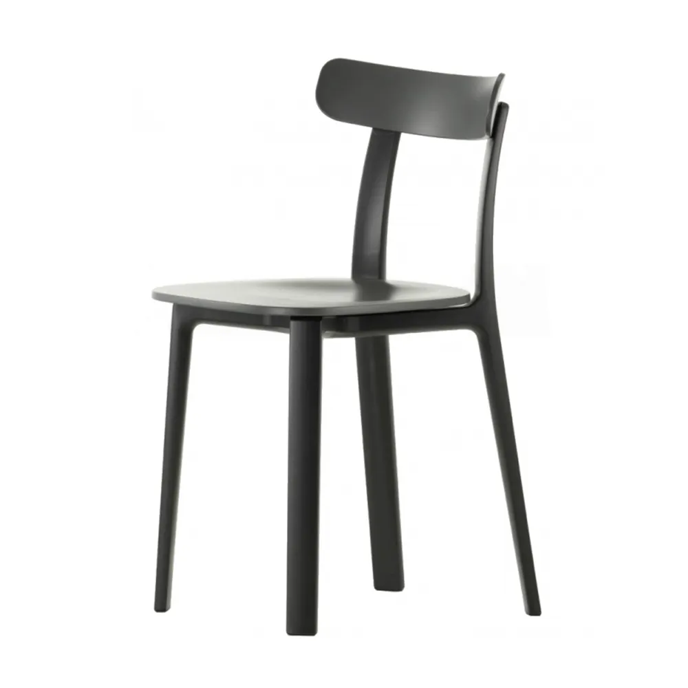 【北歐櫥窗】Vitra All Plastic Chair 日常好椅(墨灰)