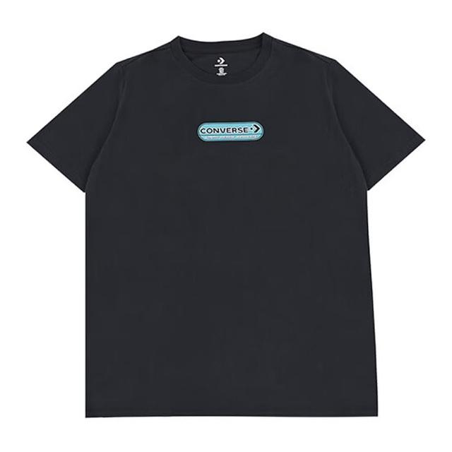 【CONVERSE】CLASSIC SKATE TEE 短袖上衣 男 黑色(10026438-A01)