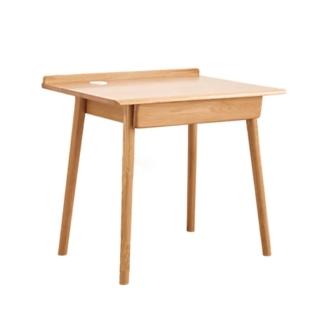 【橙家居傢俱】/預購/加莫系列0.8米A款實木單抽書桌 JM-A5163(預購品 桌子 書桌 實木桌 工作桌 辦公桌)