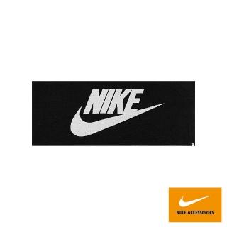 【NIKE 耐吉】NIKE 海灘毛巾 CLUB 運動 黑 N1009741010OS(74 X 170 CM)