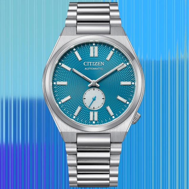 CITIZEN 星辰 Mechanical系列 TSUYOSA 小秒針機械腕錶 禮物推薦 送禮首選(NK5010-51L)