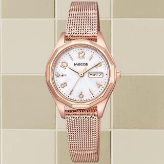 【CITIZEN 星辰】Wicca 少女系列 太陽能 時尚水晶腕錶 雙11 特惠 推薦(KH3-568-15)