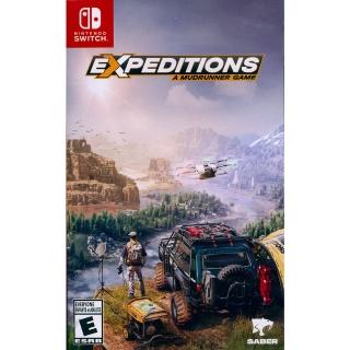 【Nintendo 任天堂】NS Switch 遠征：泥濘奔馳 Expeditions: A MudRunner Game(中英日文美版)