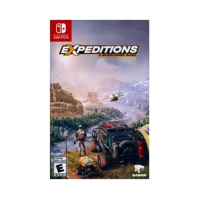 【Nintendo 任天堂】NS Switch 遠征：泥濘奔馳 Expeditions: A MudRunner Game(中英日文美版)