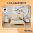 【德國Emma】日式折疊床墊 標準單人(石墨烯涼感記憶棉 三折設計易存放)