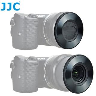 【JJC】索尼副廠Sony自動鏡頭蓋Z-S16-50 BLACK黑(適E 16-50mm F3.5-5.6 PZ OSS II和FE 28-60mm F4-5.6)