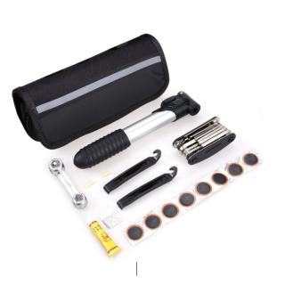 【May Shop】騎行必備 自行車多功能修車工具包(包含內建工具)