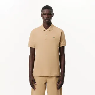 【LACOSTE】男裝-經典L1212短袖Polo衫(卡其色)